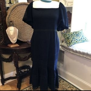 Asos - NWT 22W Navy Blue Lace Dress